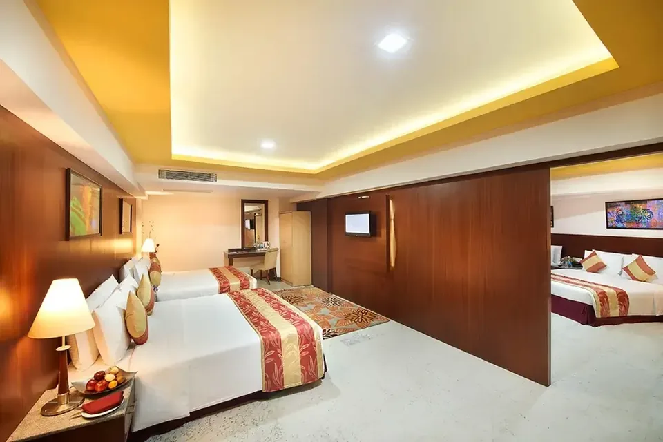 Family room at Niharika Bhawan Katra
